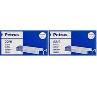 Petrus 22/6 - Grapas (Paquete de 2)
