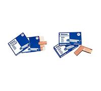 Petrus 23600, Grapas 23/6-200, Hasta 20 hojas, 6 mm, 1 caja de 1000 grapas + 22/6 - Grapas