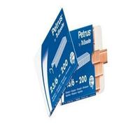 Petrus 23600 - Grapas cobreadas, 23/6, 25 unidades