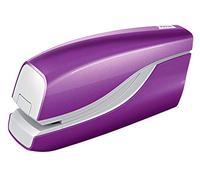 Petrus Grapadora petrus electrica e-310 wow violeta metalizado capacidad 12 hojas usa grapa nº 10