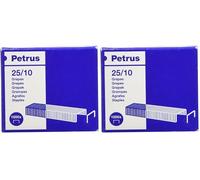 Petrus Leitz PETRUS 623386 - Grapas galvanizadas para gruesos 1400 y 5552 modelo 25/10 (x1000) (Paquete de 2)