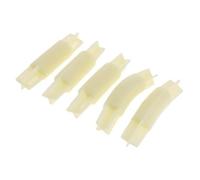 PETSOLA 5 Piezas Conector Codo para Barra de Cortina Esquina Ventana Adaptador Ajustable Plástico Inserción Ajuste de Ángulo Derecho 90, 3 Piezas