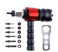 PETSOLA Adaptador Tuerca Remache Eléctrico Adaptador Remachadora Antislizan Kit para Bricoladores