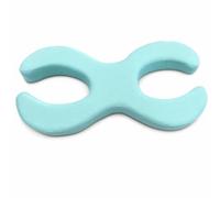 PETSOLA Almohada de Belleza Almohada Ergonómica Almohada Cervical Cojín Almohada de Memoria con Diseño Mariposa para Reducir Arrugas y Aliviar Presión Facial, Azul Fresco, 9cm