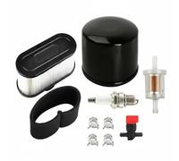 PETSOLA Filtro de Aire para Cortacésped Kit de Repuesto Motor Filtro Prefiltro Bujía Accesorios Bloquea Polvo y Residuos y Estabiliza Compatible con FS600V, SET Completo 3