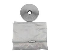 PETSOLA Sello Acondicionado Portátil Flexible Kit Acondicionado Móvil Doble Burlete para Oficina, 300 32cm