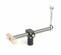 PETSOLA Tornillo Banco Liberación Rápida Acero Inoxidable Fijador Manual para Banco Carpintería Mango Tipo Llave Abrazadera Banco Portátil, 19MM De Liberación Rápida