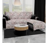 PETTI ARTIGIANI ITALIANI - Fundas Sofa, Funda Sofa 2 Plaza, Funda de Sofa Reversible, Cubre Sofas, Funda de Sofa y Funda de Sillon, 100% Made in Italy, Oro
