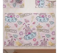 PETTI Artigiani Italiani - Manteles Individuales Americanos con impresión Digital, manteles Individuales Americanos de Tela y Lavables (Juego de 6-30 x 45 cm) Princess, 100% Made in Italy