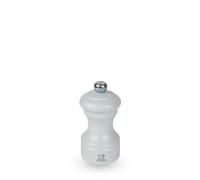 PEUGEOT - Bistro 10 cm Salt Mill - Classic Grind System - Made with PEFC Certified Wood - Mecanismo de garantía de por vida - Fabricado en Francia - Bistrorama - Pearl Grey Colour