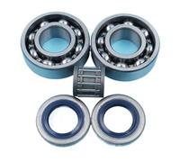 Pexorin Kit de Jaula de Aguja de Sello de Aceite de rodamiento de Bolas de cigüeñal, for Motosierra Husqvarna, 357 359 357XP 505275719 738220225 Kit de Sello de Aceite para Motosierra