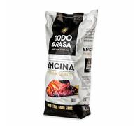 Peyca Carbon Vegetal de Encina Premium - Todobrasa. Gran Poder calorifico. Gran duracion. Ideal para BBQ, Parrilla y Horno. (15KG)
