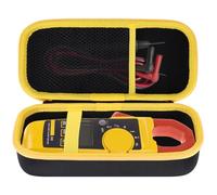 Peyyargo Funda para Fluke 323/324/325/302/303/305 Multímetro | Multímetro Funda, Estuche Rígido Eva, Bolsa rígido portátil, Funda protectora con asa de transporte, Para viajes