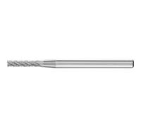 Pferd Fresa Metal Duro Cilíndrica con dentado Frontal Zyas (2 x 10 x 40 millimeters), Mango 3 millimeters, dentado: 3 Plus, para Aplicaciones Universales