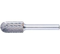Pferd Fresa metal duro cilíndrica redonda WRC 10x20x60 mm, mango 6 mm, dentado 3 Plus