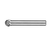 Pferd Fresa Metal Duro Forma Esférica Kud (8 x 7 x 47 millimeters), Mango 6 millimeters, dentado: Allround, Uso en Los Principales Materiales