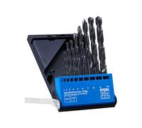 PFERD Juego de brocas helicoidales Steel, 10 piezas, diámetro 1-10 mm, HSS-G N, DIN 338, 118° | 25298001 - Uso universal