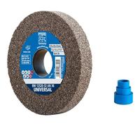 Pferd Muela Abrasiva para Esmeriladora de 125 millimeters, Ancho 20 millimeters, Grano Corindón Normal 36, Agujero 32 millimeters, para Acero, Inox y Fundición