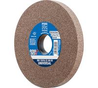 Pferd Muela Abrasiva para Esmeriladora de 150 millimeters, Ancho 16 millimeters, Grano Corindón Normal 60, Agujero 32 millimeters, para Acero, Inox y Fundición