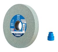 Pferd Muela abrasiva para esmeriladora 150mm x20mm, carburo de silicio 80, Ø32mm para metales duros