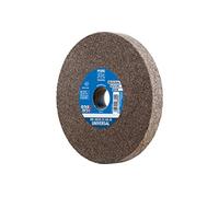 Pferd Muela Abrasiva para Esmeriladora de 200 millimeters, Ancho 25 millimeters, Grano Corindón Normal 36, Agujero 32 millimeters, para Acero, Inox y Fundición