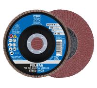 PFERD PFF 125 A 120 PSF STEELOX, para soldadura, 12200 rpm, 12,5 cm, 10 unidades