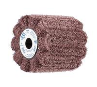 Pferd Rodillo Láminas de Vellón Onduladas Png-W 100 x 100 millimeters, Agujero 19 millimeters, Grano Corindón A 100, para Acabado Mate de Metales en Satinadora de Rodillos
