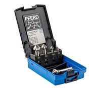 PFERD - SET AVELLAN.CÓNICOS HSSE DIN335 C90° 5ud