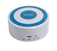 PGST Sirena inalámbrica interior para kit de alarma,Debe estar conectado al host de alarma (PE-519R)