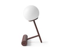 Phare Lámpara de Mesa Con Luz LED Rojo Oscuro