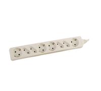 Phasak - regleta bn 0964 - entrada iec - salida 4xschuko + 4xeuro - cable 1.5m - blanca