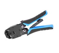 Phasak TD 019 - Crimpadora profesional con topes para RJ11 / RJ12 / RJ45