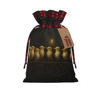 PHAYAH Line Of Birds - Bolsa de regalo con cordón adecuada para dulces y pequeños regalos de cumpleaños, aniversarios y fiestas