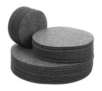 PHENOFICE Separadores de platos y sartenes redondos de fieltro 144 piezas, protección para baterías de cocina en entornos profesionales
