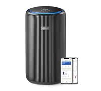 Philips Purificador de aire Serie 4200, HEPA NanoProtect + doble filtro de carbón activo, CADR 600m³/h para 156m², ultra silencioso, inteligente y de bajo consumo (AC4221/11)