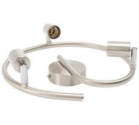 Philips Lámpara de techo Limbali Faretto 3 luces Níquel metal orientable sin bombilla 5030317E7