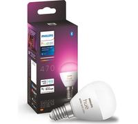 Philips Hue Bombilla LED inteligente Esférica E14 5,1W 470 lm Luz blanca y colores Alexa y Google