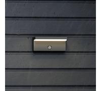Philips Aplique de exterior LED Bustan UE, sensor, 2.700 K