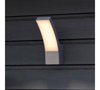Philips Lighting: Aplique pared Exterior Ultraeficiente Splay, 3.8W, 2700K, Antracita, resistente intemperie IP44