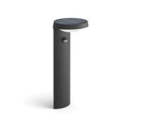 Philips - Aplique exterior de pared Philips Tyla 1.2W Luz Neutra 3000k, con sensor de movimiento y alimentación solar, protección IP44