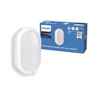 Philips - Aplique interior/exterior LED ProjectLine ovalado 15W, Luz blanca natural (4000k) 1400 lm