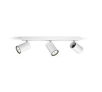 Philips Barra de iluminación Kosipo con 3 focos para bombilla GU10 Blanco