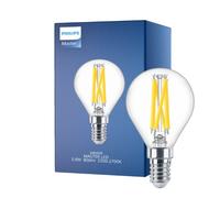 Philips bombilla LED E14 WarmGlow filamento regulable de 5.9W (60W)