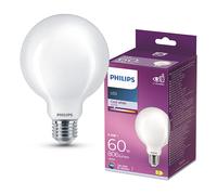 Philips bombilla LED E27 acabado mate 4000K de 7W (equivalente a 60W)