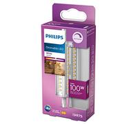 Philips - Bombilla LED Lineal, 100W, Lineal R7S 118 mm, Neutra, Luz Blanca, Regulable