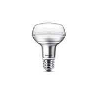 Philips bombilla LED reflectora casquillo gordo E27, 4 W equivalentes a 60 W en incandescencia, 345 lúmenes, luz blanca cálida