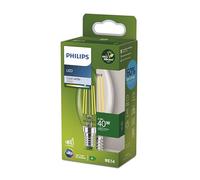 Philips - Bombilla LED tipo vela Philips Ultra Eficiente, Casquillo E14 2.3W - 485 Lúmens, Luz Blanca Fría (4000k)