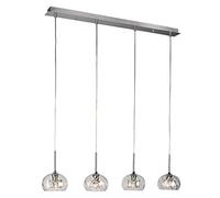 Philips - Colgante 4 Luces Dimmable Philips Glinka