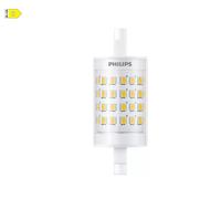 Philips Bombilla LED R7S CorePro Linear 78mm Claro 7W 950 lm 830 Blanco cálido Equivalente 60W