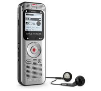 Philips DVT2015 Grabadora de Voz con 8 GB de Memoria Interna y Doble Micrófono Estéreo